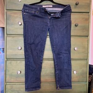 Joe’s Jeans straight leg cropped pant